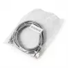Gembird PP6A-LSZHCU-3M Cat6A S/FTP LSZH patch kábel, RJ-45, 3 m, sivý