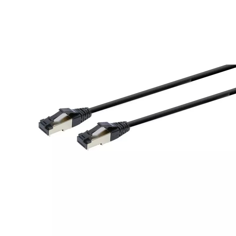 Sieťový kábel Gembird PP8-LSZHCU-BK-2M RJ-45 Cat8 2 m čierny