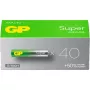 GP Super Micro AAA 1,5V alkalicko-mangánové batérie — balenie 40 ks