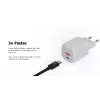 Nástenná nabíjačka Xtorm 35W GaN² Ultra interiérová USB Type-C rýchle nabíjanie biela