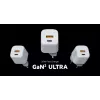 Nástenná nabíjačka Xtorm 20W GaN² Ultra — 20 W, USB-C, interiérová, biela