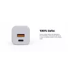 Nástenná nabíjačka Xtorm 20W GaN² Ultra — 20 W, USB-C, interiérová, biela