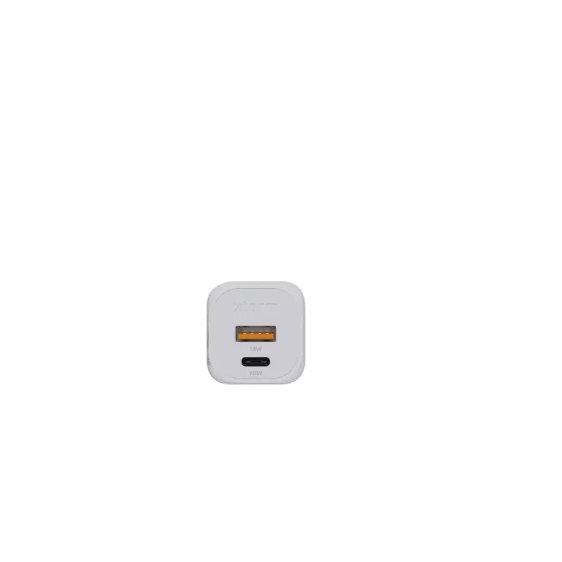 Nástenná nabíjačka Xtorm 20W GaN² Ultra — 20 W, USB-C, interiérová, biela