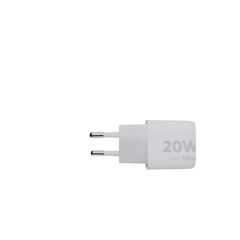 Nástenná nabíjačka Xtorm 20W GaN² Ultra — 20 W, USB-C, interiérová, biela