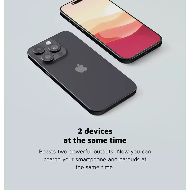 Nástenná nabíjačka Xtorm 20W GaN² Ultra — 20 W, USB-C, interiérová, biela