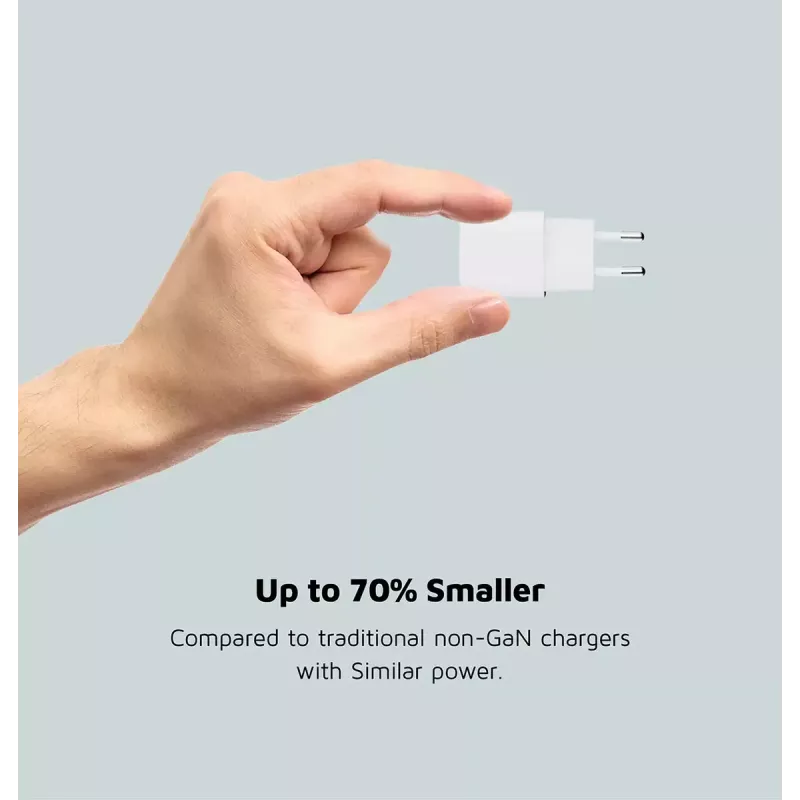 Nástenná nabíjačka Xtorm 20W GaN² Ultra — 20 W, USB-C, interiérová, biela
