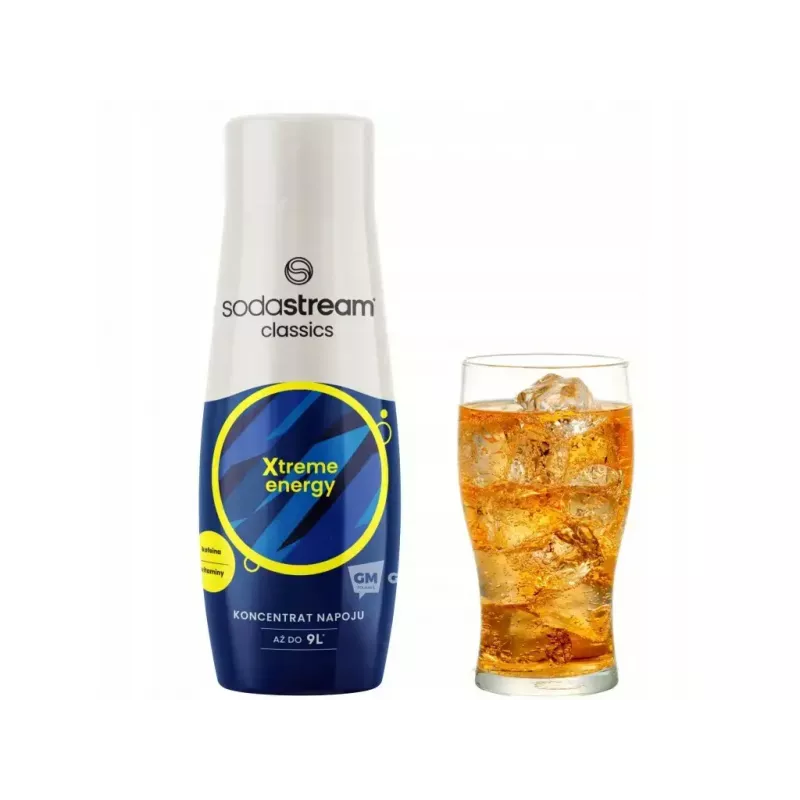SODASTREAM Xtreme Energy sirup 440ml – energetický sirup pre domácnosť