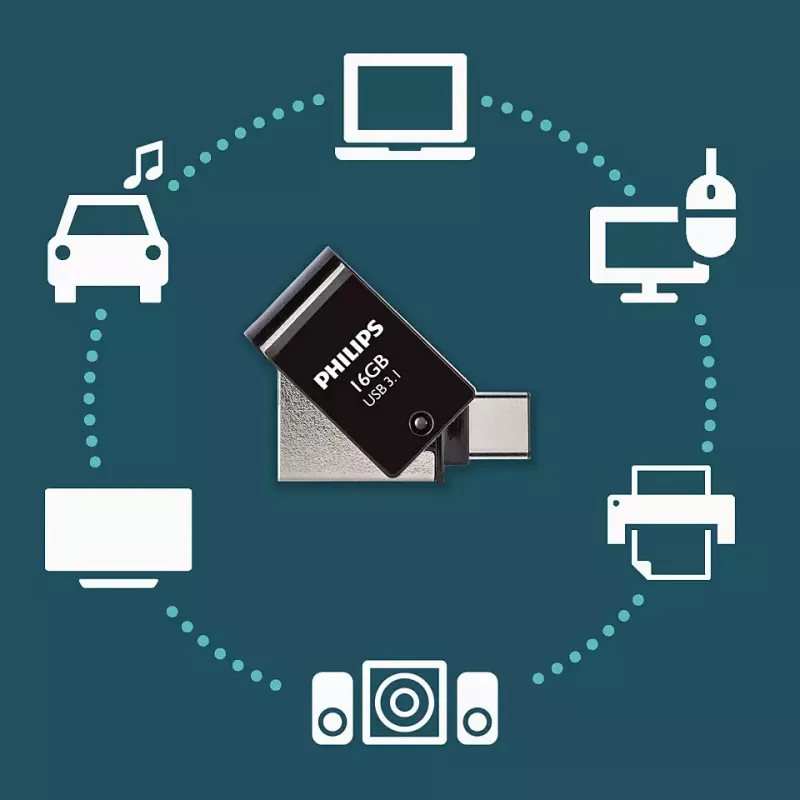 USB flash disk Philips 16 GB USB Type-A 3.2 Gen 1 FM16DC152B/00