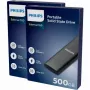 Externé SSD Philips 500 GB 2,5