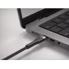 Kábel USB-C na Lightning LINQ byELEMENTS 2 m MFi certifikovaný čierny