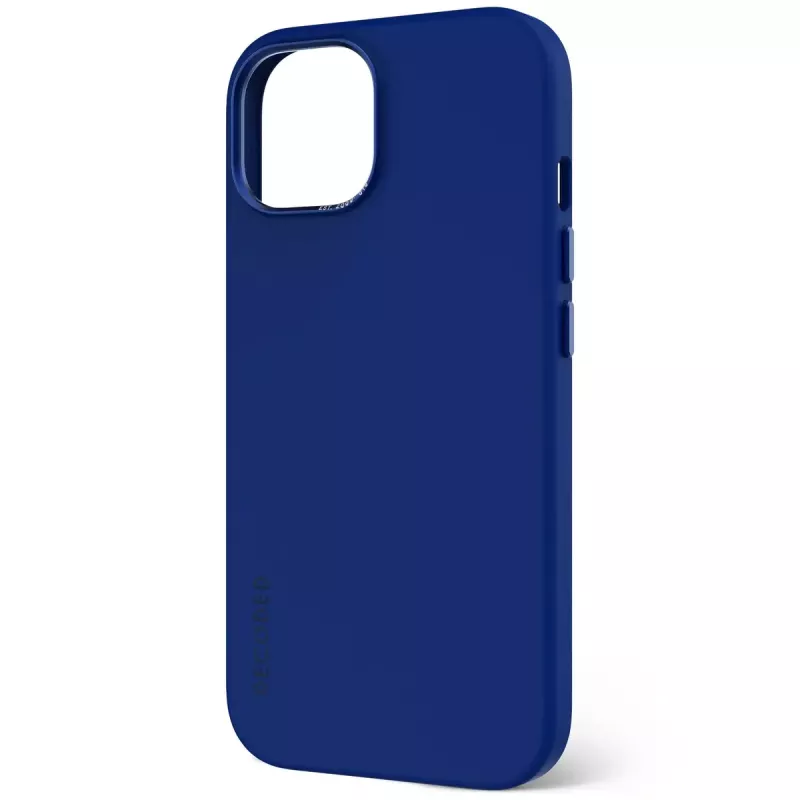 Puzdro Decoded iPhone 15 Plus 17 cm modré
