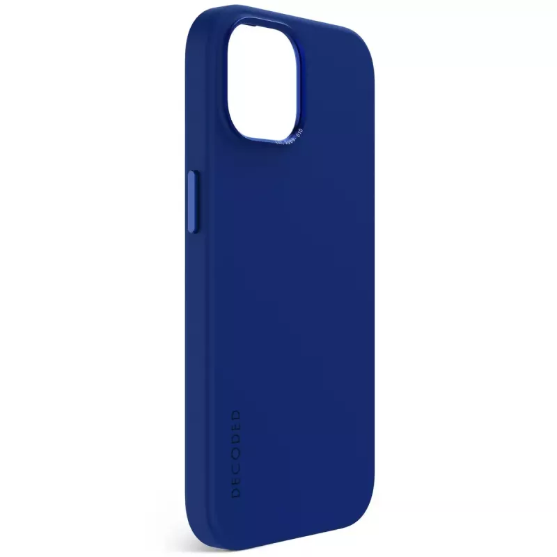 Puzdro Decoded iPhone 15 Plus 17 cm modré