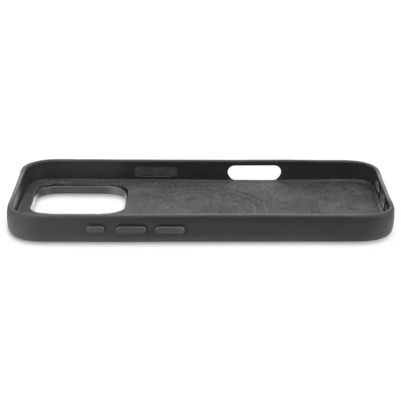Puzdro Decoded kožené puzdro iPhone 16 Pro 6,3 inch čierne