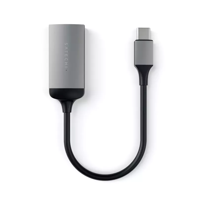 USB grafický adaptér Satechi ST-TC4KHAM sivý