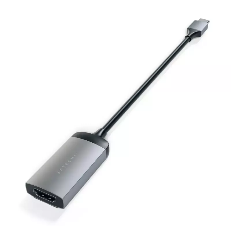 USB grafický adaptér Satechi ST-TC4KHAM sivý