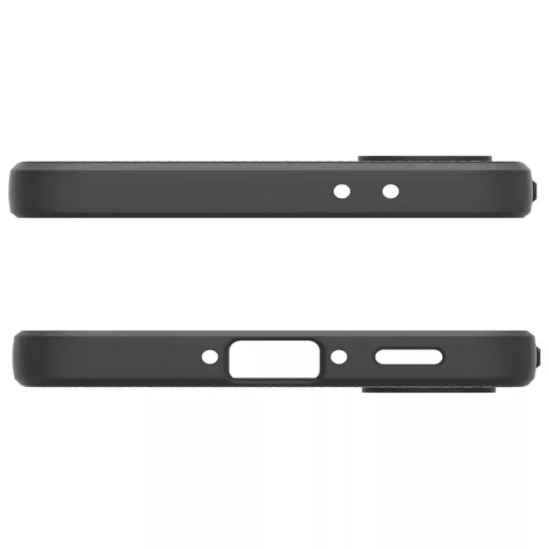 Ochranné puzdro Spigen Liquid Air pre Samsung Galaxy A36 5G, matne čierne