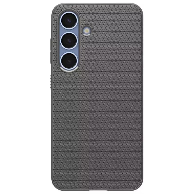 Ochranné puzdro Spigen Liquid Air pre Galaxy S25 — Marble Grau, tenké, tlmiaci nárazy