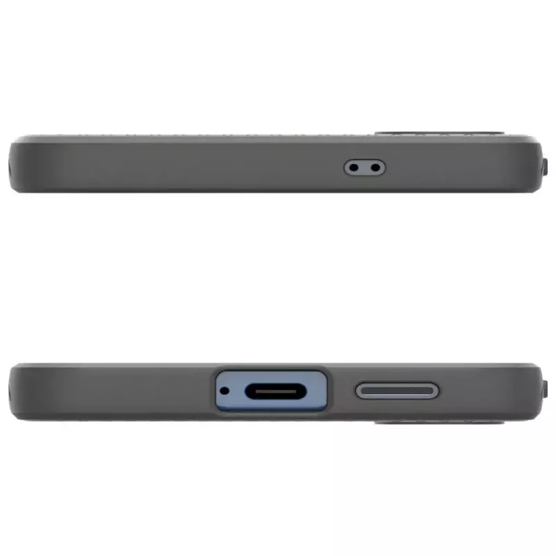 Ochranné puzdro Spigen Liquid Air pre Galaxy S25 — Marble Grau, tenké, tlmiaci nárazy
