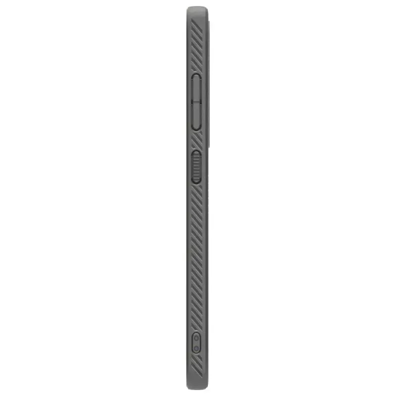 Ochranné puzdro Spigen Liquid Air pre Galaxy S25 — Marble Grau, tenké, tlmiaci nárazy