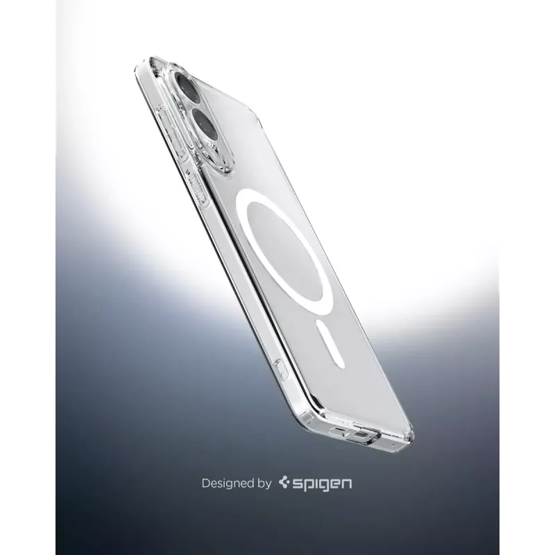 Puzdro Spigen Galaxy S25 Edge Clear White transparentné 6,7 palcov