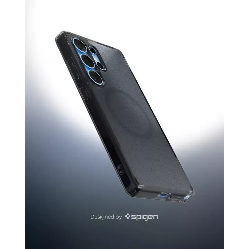 Puzdro Spigen Galaxy S25 Edge Ultra Hybrid MagFit čierne