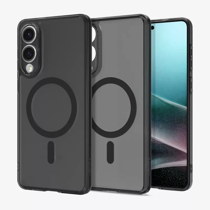 Puzdro Spigen Galaxy S25 Edge Ultra Hybrid MagFit čierne