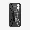Puzdro Spigen Galaxy S25 Edge čierne matné monochromatické