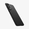 Puzdro Spigen Galaxy S25 Edge čierne matné monochromatické