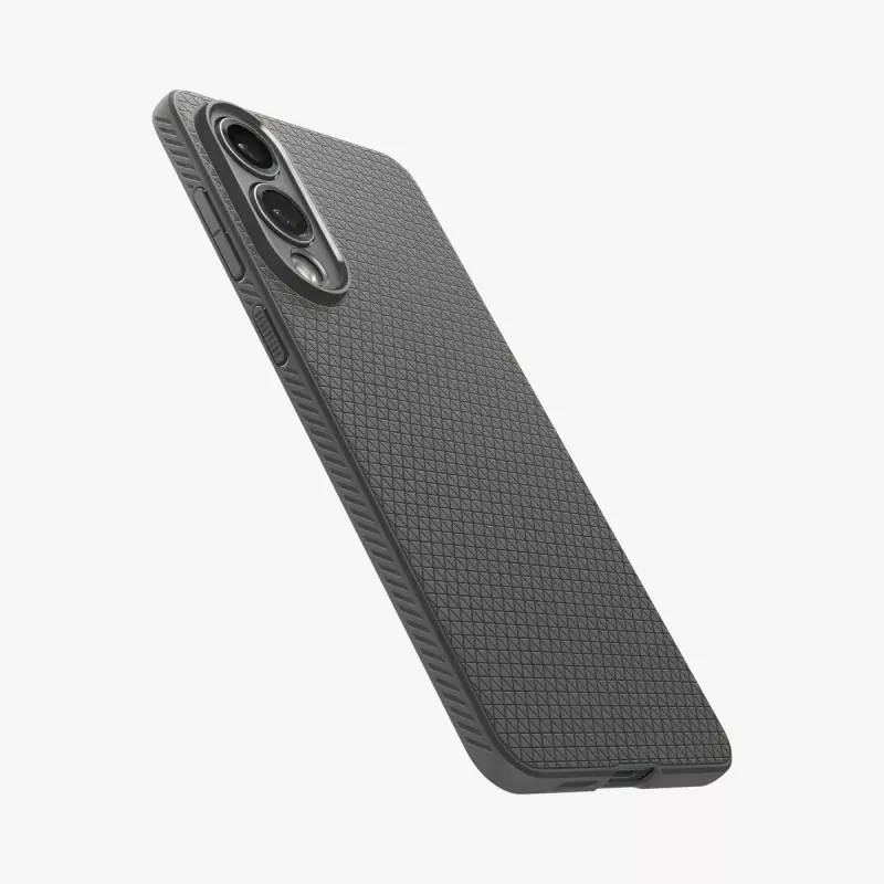 Puzdro Spigen Galaxy S25 Edge Marble Gray monochromatické