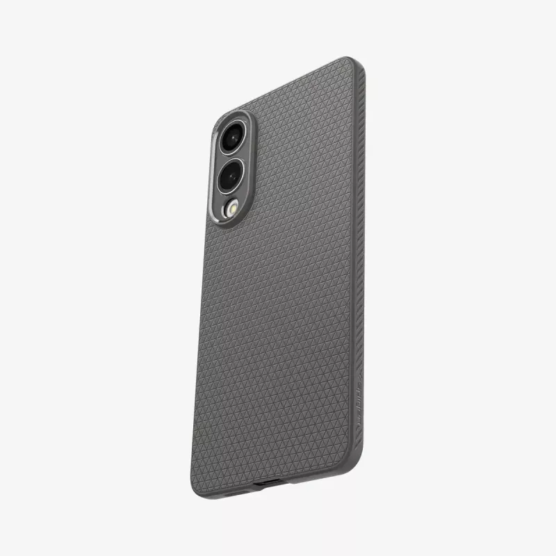 Puzdro Spigen Galaxy S25 Edge Marble Gray monochromatické