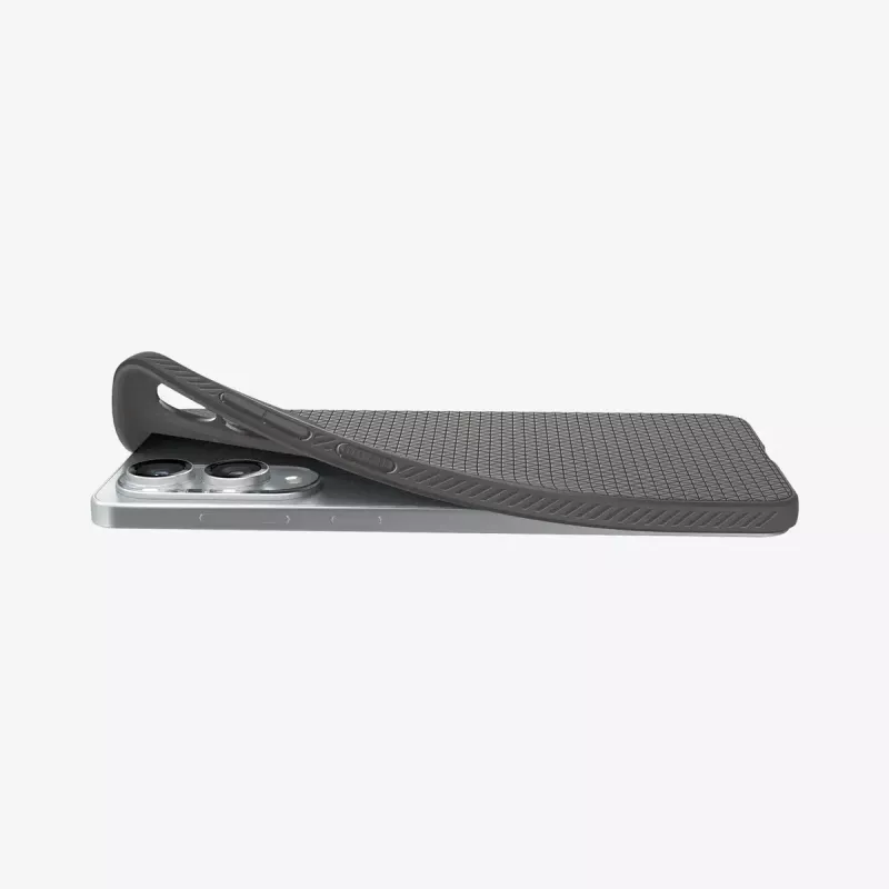 Puzdro Spigen Galaxy S25 Edge Marble Gray monochromatické