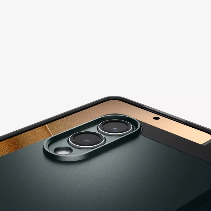 Puzdro Spigen Galaxy S25 Edge Tough Armor AI Abyss zelené