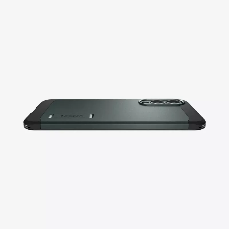 Puzdro Spigen Galaxy S25 Edge Tough Armor AI Abyss zelené
