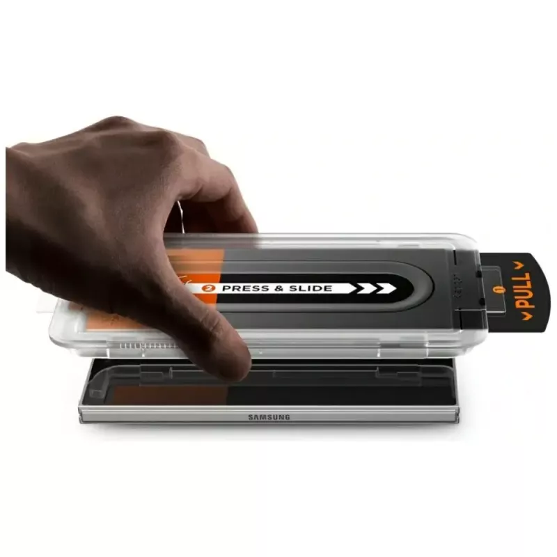 Ochranná fólia displeja Spigen Glas.TR EZ FIT Pro pre Samsung Galaxy Z Fold 7 — transparentná, 2 ks