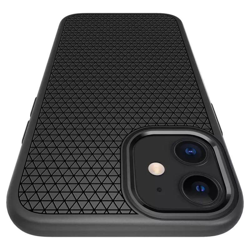 Puzdro Spigen Liquid Air iPhone 12 12 Pro čierne