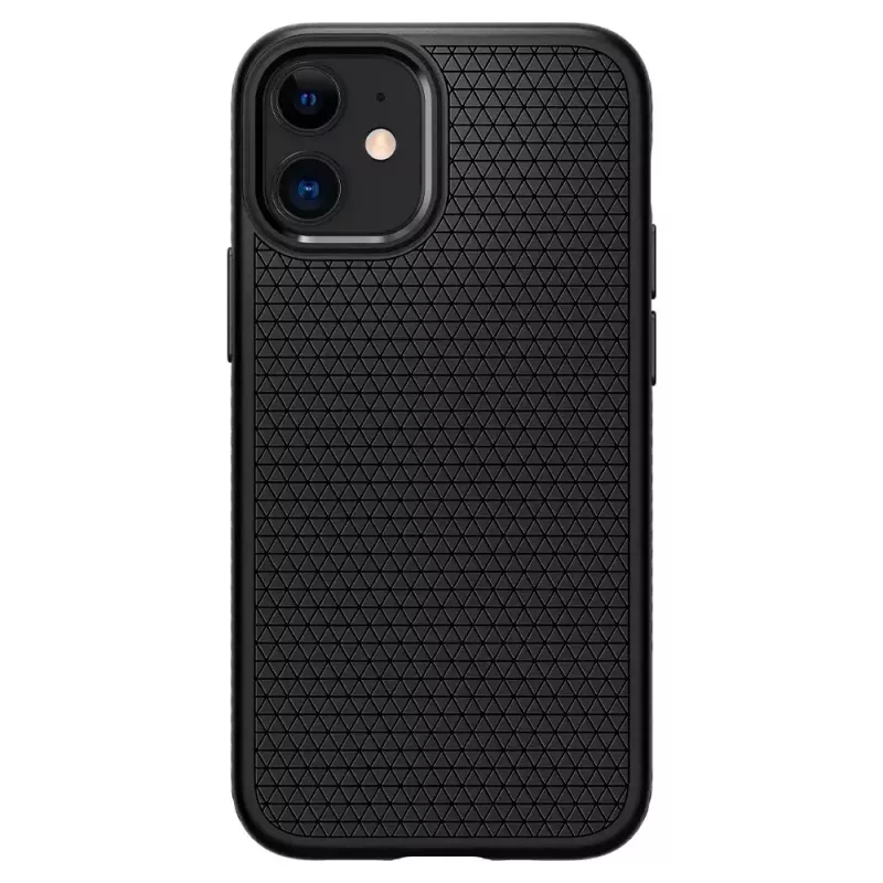 Puzdro Spigen Liquid Air iPhone 12 12 Pro čierne