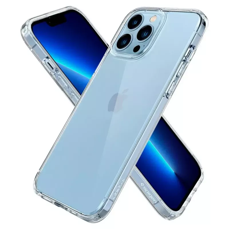 Puzdro na telefón Spigen ACS03204 iPhone 13 Pro Max transparentné 6,7 palca