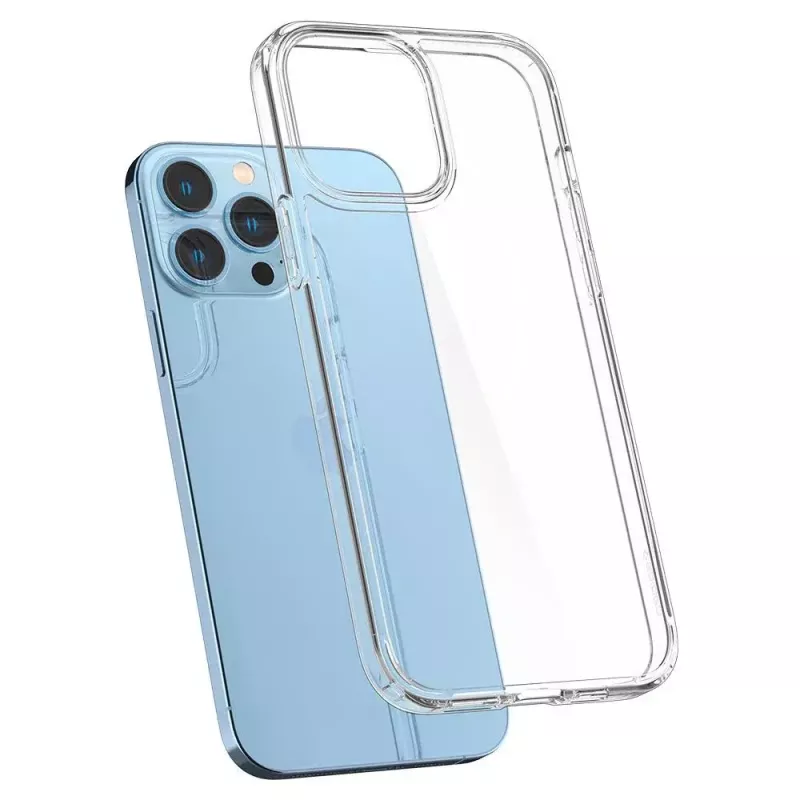 Puzdro na telefón Spigen ACS03204 iPhone 13 Pro Max transparentné 6,7 palca