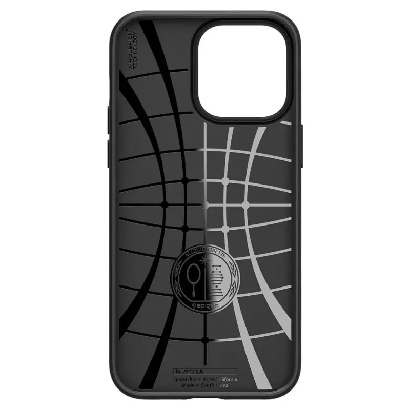 Puzdro Spigen Liquid Air iPhone 14 Pro Max 17 cm čierne