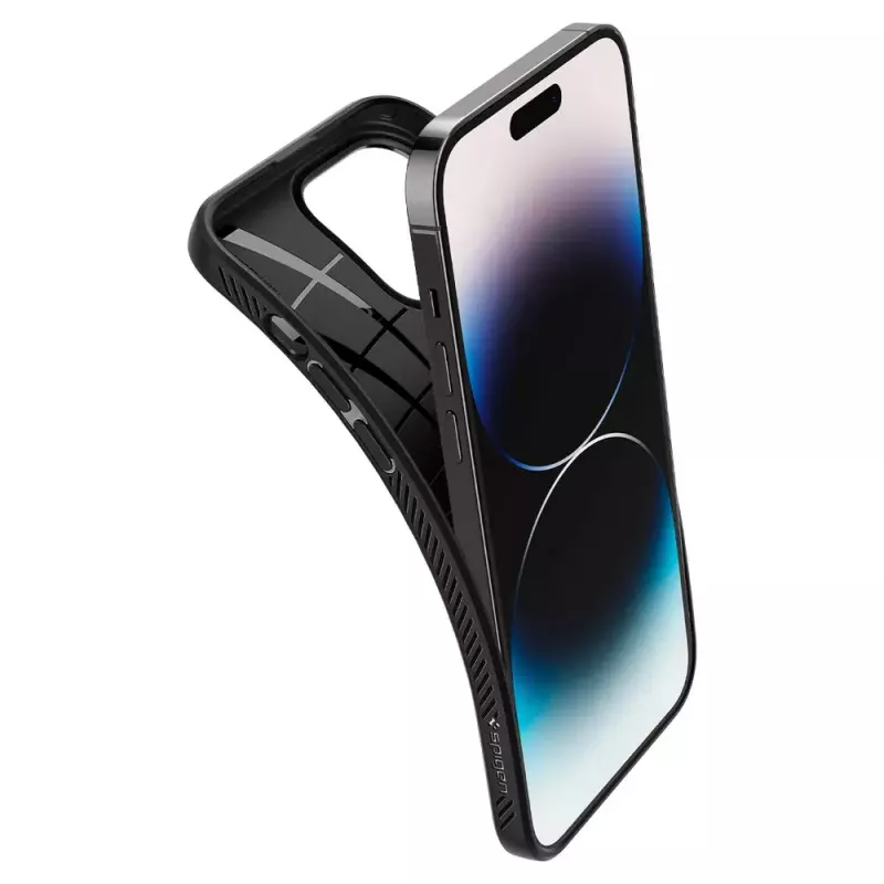 Puzdro Spigen Liquid Air iPhone 14 Pro Max 17 cm čierne
