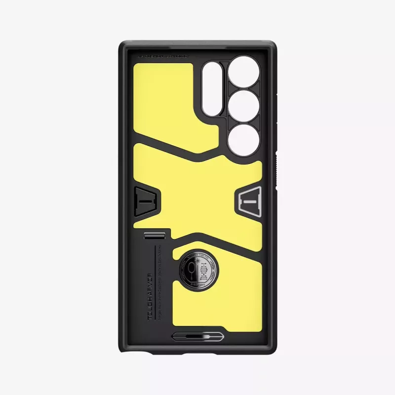 Puzdro na telefón Spigen Tough Armor čierne Galaxy S24 Ultra 17,3 cm