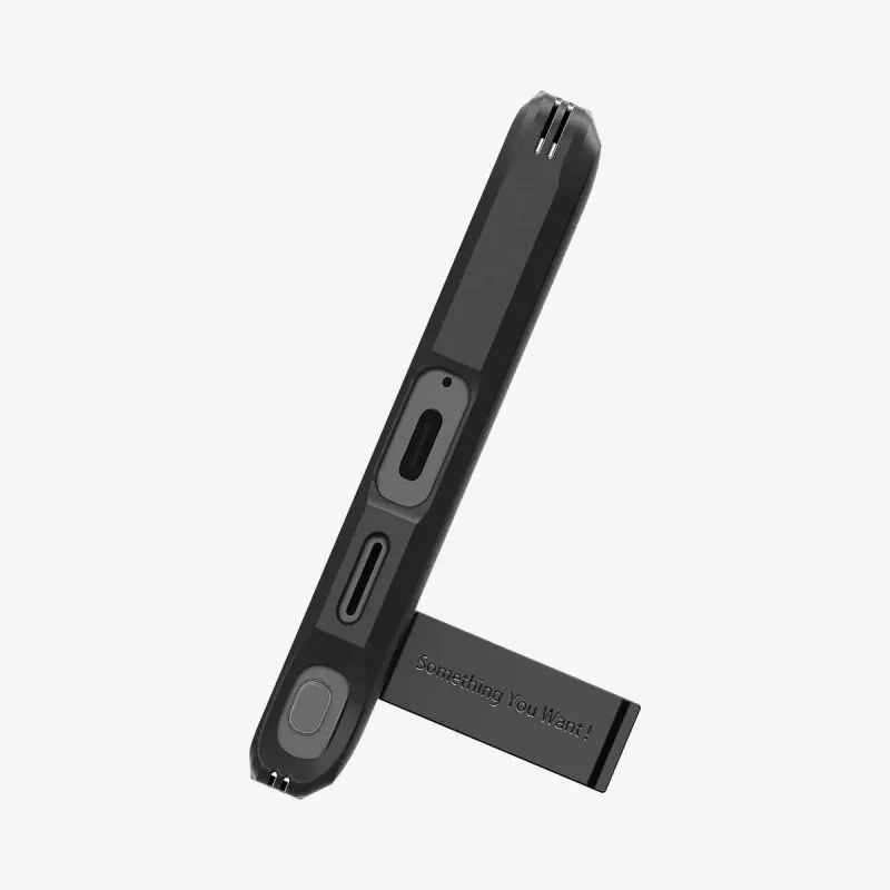 Puzdro na telefón Spigen Tough Armor čierne Galaxy S24 Ultra 17,3 cm
