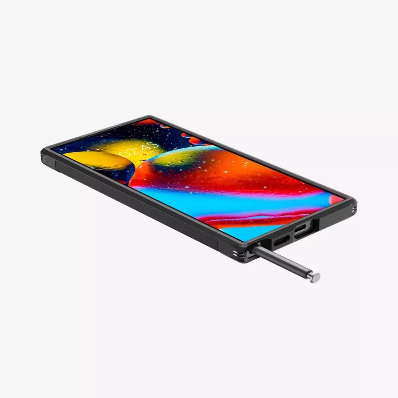 Puzdro na telefón Spigen Tough Armor čierne Galaxy S24 Ultra 17,3 cm