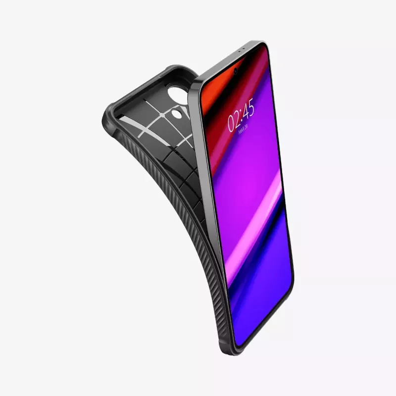 Puzdro na telefón Spigen Rugged Armor čierne Samsung Galaxy S24 15,8 cm