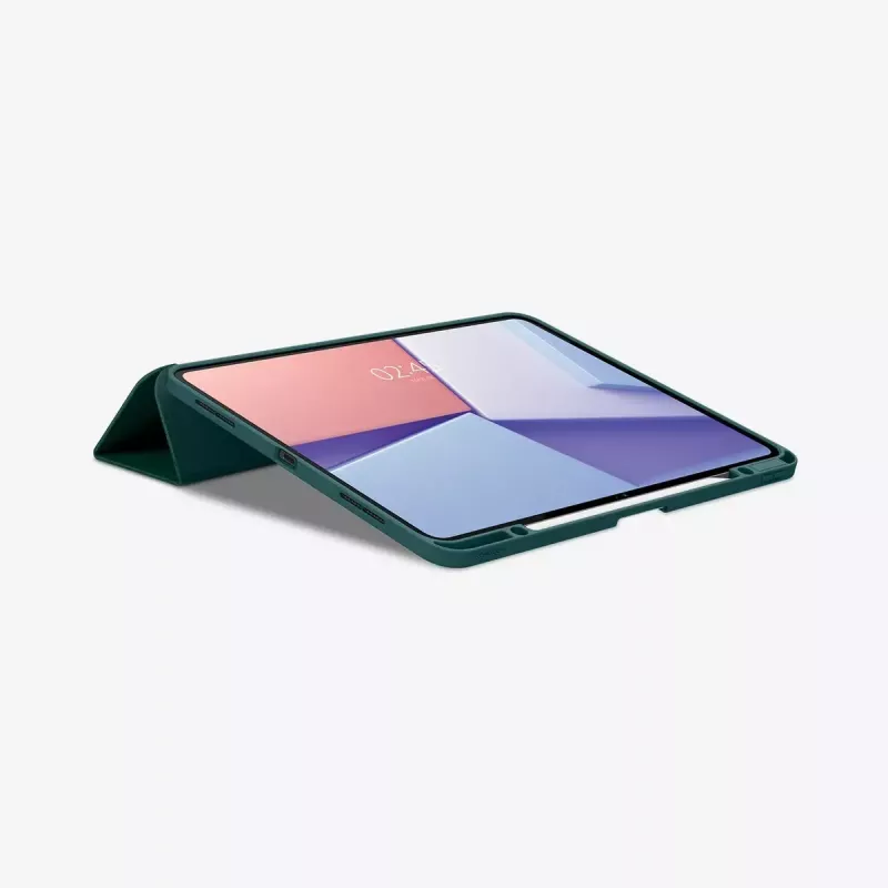 Flip puzdro Spigen Urban Fit 33 cm (13 palcov) pre iPad Pro 2024 zelené