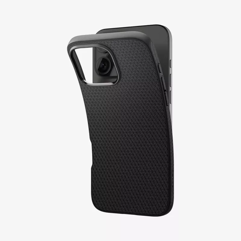 Puzdro Spigen Liquid Air iPhone 16 Pro Max 17,5 cm čierne