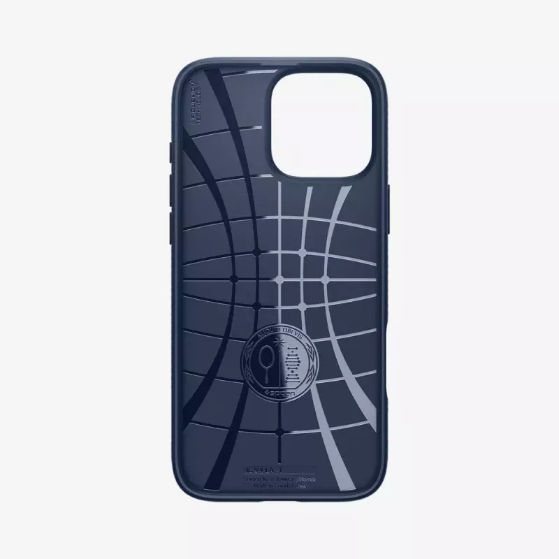 Puzdro na telefón Spigen Liquid Air navy pre iPhone 16 Pro Max