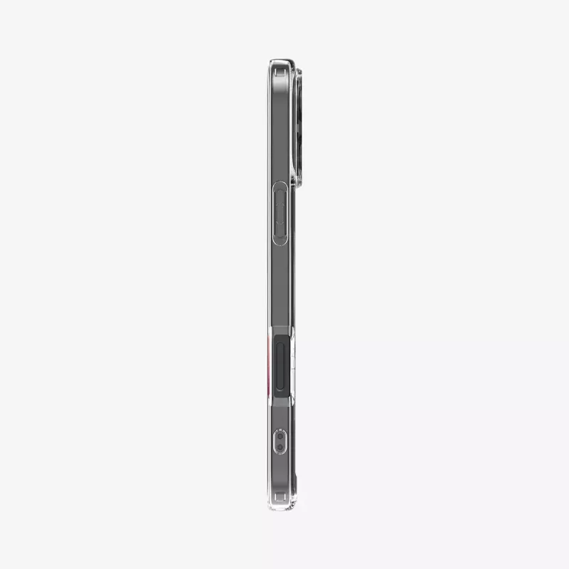 Puzdro na telefón Spigen Ultra Hybrid (MagFit) 17,5 cm grafitové transparentné