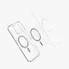 Puzdro na telefón Spigen Ultra Hybrid (MagFit) 17,5 cm grafitové transparentné