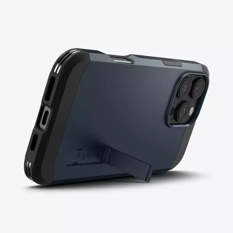 Puzdro na telefón Spigen Tough Armor AI kryt sivý pre iPhone 16 Pro Max